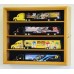 1:64 Scale Hot Wheels Semi Big Rig Trailer Truck Display Case Cabinet Holds 4   371967600827